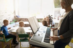 Music lessons,Dance lessons,Art class!